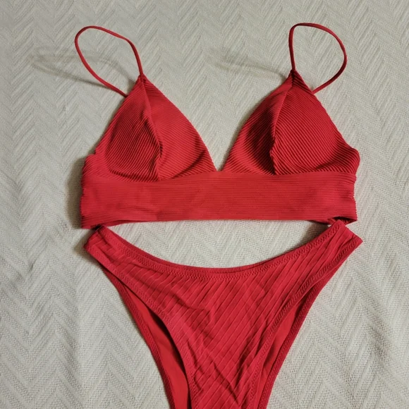 H&M Swim Suit Red - Picture 3 of 5